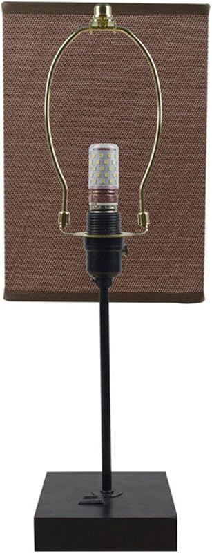 Kit soporte arpa lámpara desmontable dorado