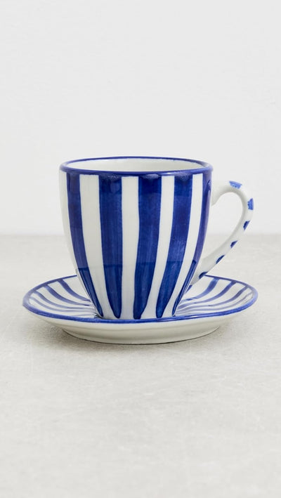 Set Cafetera y Platillo para Mujer