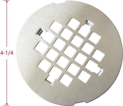 Cubierta drenaje ducha 4.25pulg acero inox 304 con gancho