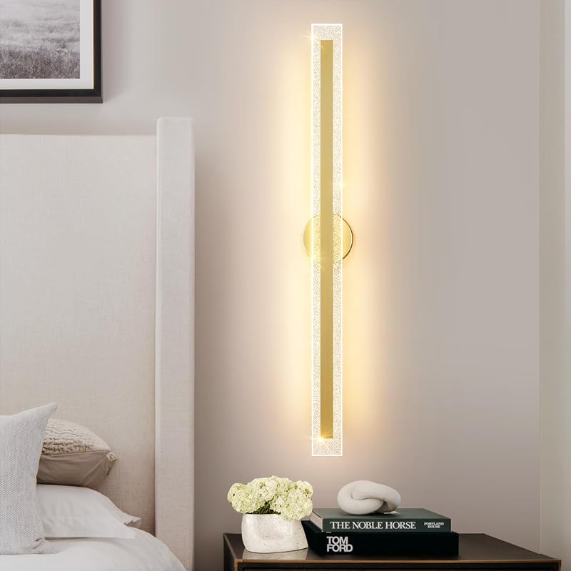 Apliques pared modernos 31.5" LED regulables 3000K