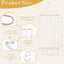 Soporte lazo bebé diadema organiz. cabello blanco