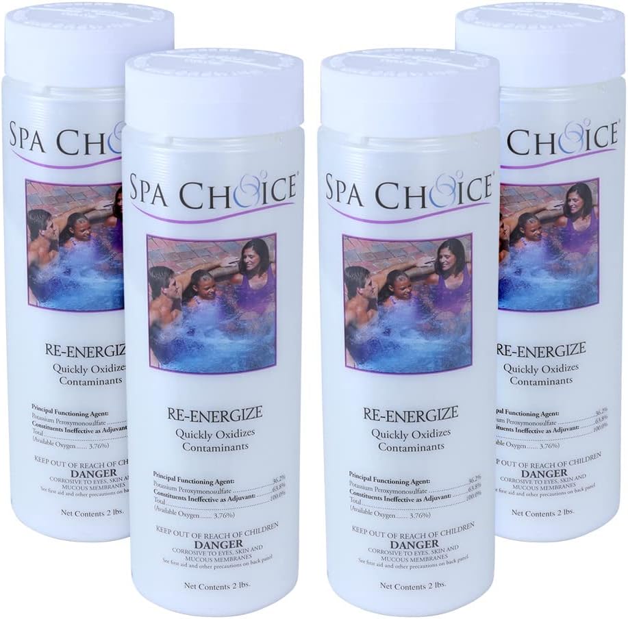 Spa Choice con sustancia oxidante para spa