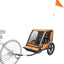 Remolque bicicleta Hi-Viz para 2 niños modelo ET2