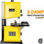 Sierra banda 9pulg 2500ft/min llave seguridad mesa aluminio