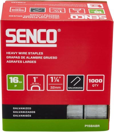 Grapas alambre pesado 1-1/4pulg galvanizado 1000uds