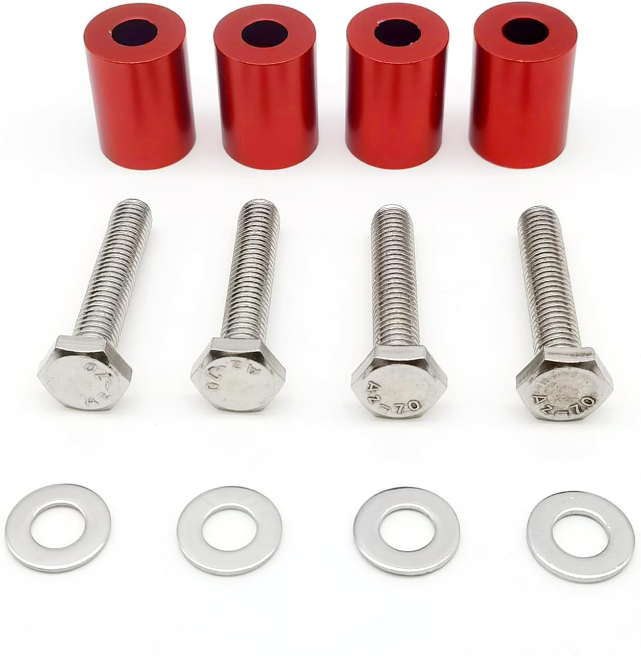 Kit elevador capó motor turbo universal aluminio 0.315pulg