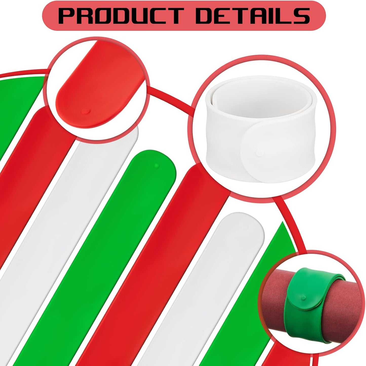 Portarrollos 12 Estabilizadora Banda Silicona Navidad