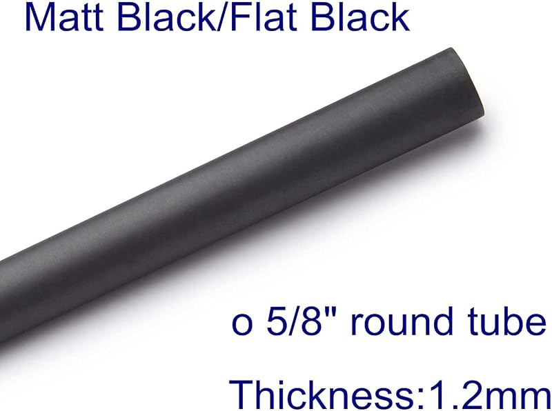 Balaustres redondos hierro 5/8" 44" 30uds negro mate