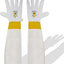Guantes apicultura piel cabra 3 capas puño elástico unisex