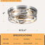2 Lámparas techo níquel cepillado 13" 4 luces cocina
