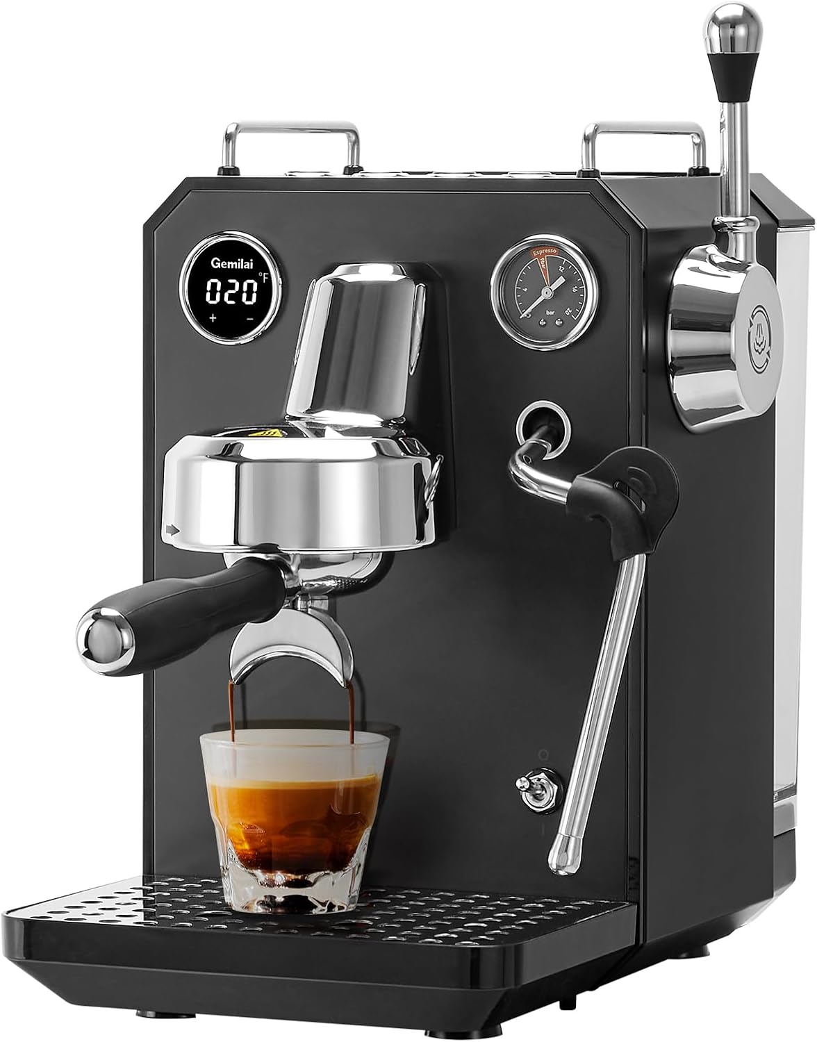 Máquina Espresso Hogar Cabezal Grupo 2.283pulg Acero Inox