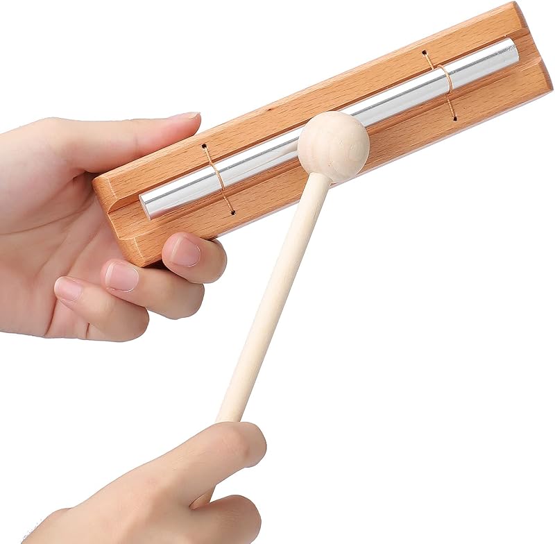 Campanillas de percusión para yoga, meditación y sanación