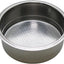 Filtro doble acero inox plateado adecuado para máquina espresso