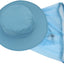 Sombrero pesca protección solar red mosquitos malla oculta