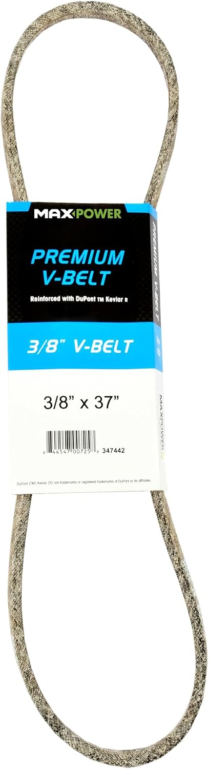 Cinturón reforzado fibra kevlar 3/8x37