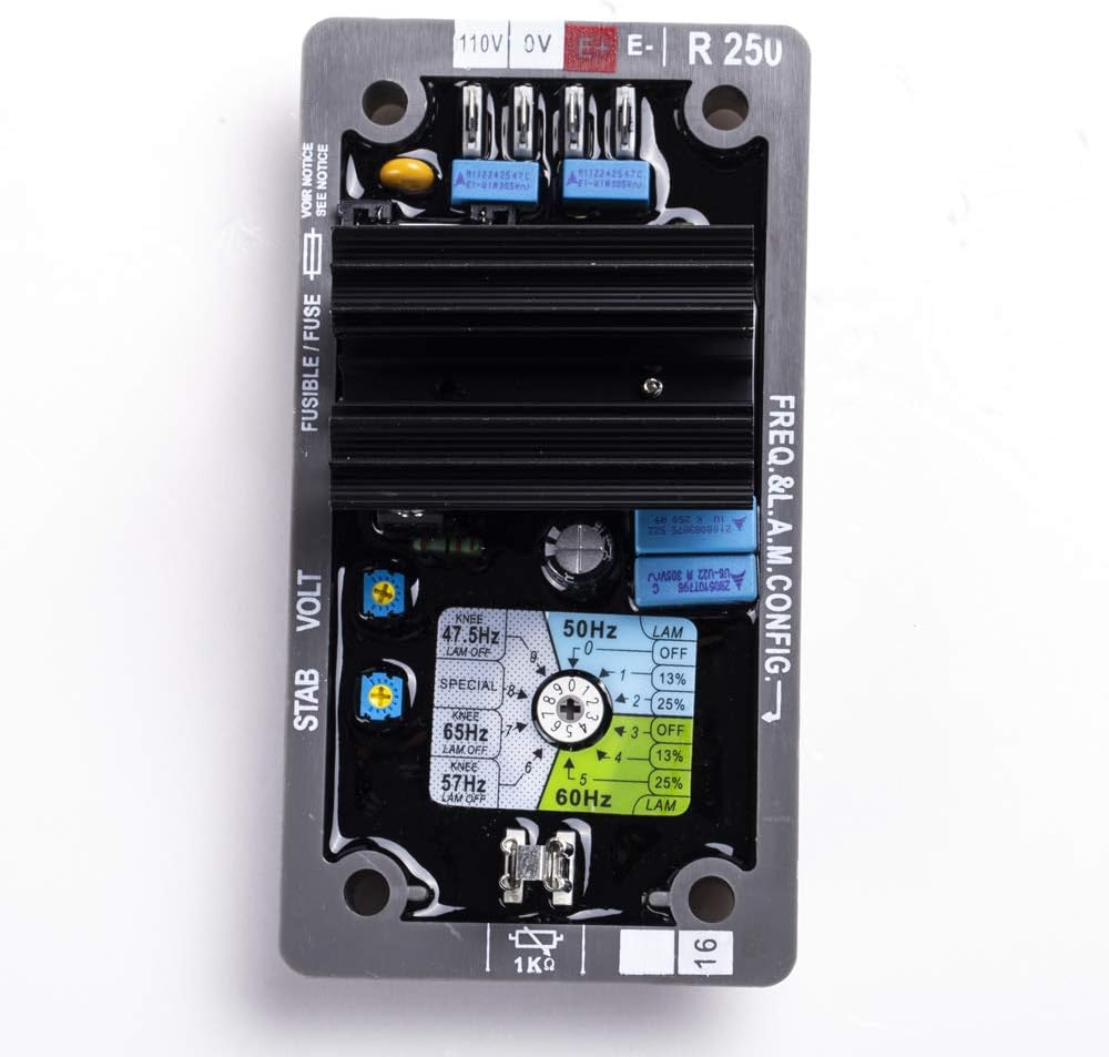 Regulador voltaje AVR R250 para generador