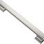 10 Tiradores Níquel Satinado 6.25" Metal Sólido Armario