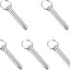 5 Pasadores Acero Carbono 0.394x1.772pulg para Barcos