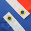 Bandera Vietnam 2x3ft 3 capas doble cara negra latón