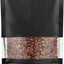 110 Bolsas Almacenamiento Metal Mate Transparente Negro