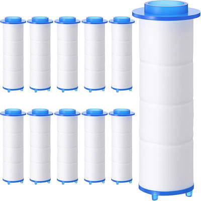 10 Filtros Cabezal Ducha Agua Dura Cartucho Algodón PP
