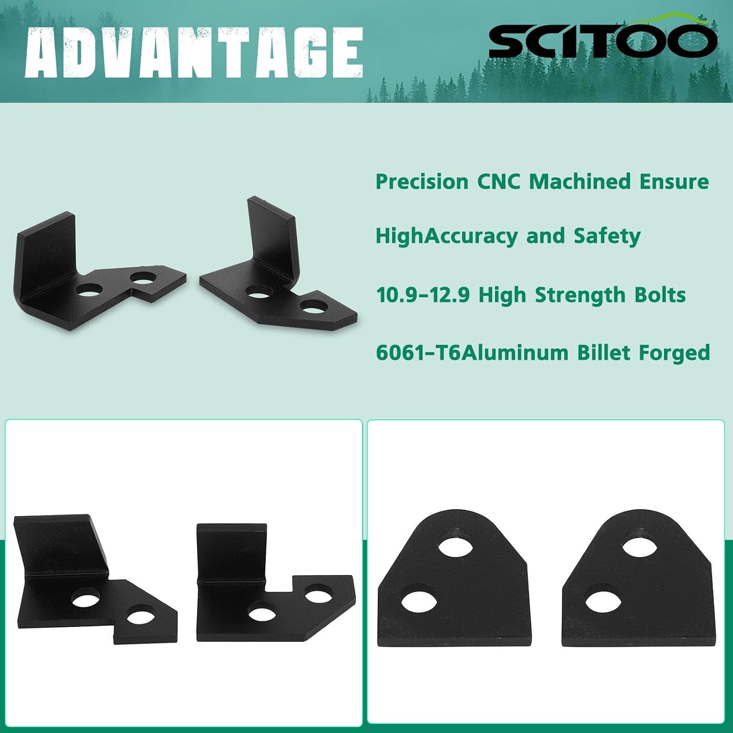 Kit elevación 2" Honda Rancher 420 Foreman 500 14-21