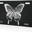 Placa matrícula aluminio grabada 6x12" decorativa automóvil
