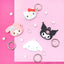 Funda silicona AirTag Hello Kitty con clip mosquetón