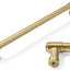 Manijas cocina set 6 tiradores 8" oro y latón
