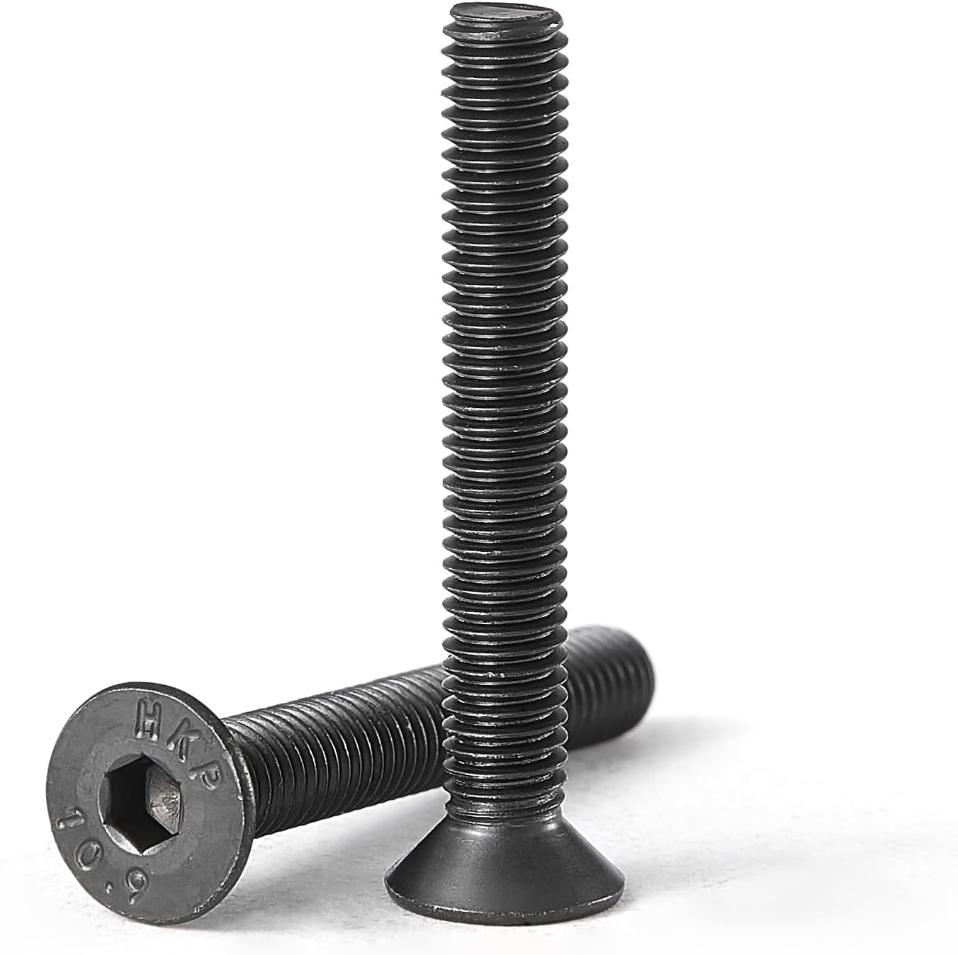 Tornillos hex M5 acero 10.9 negro 100uds
