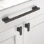 10 Manijas Gabinete Cocina 9" Color Bronce Aceitado