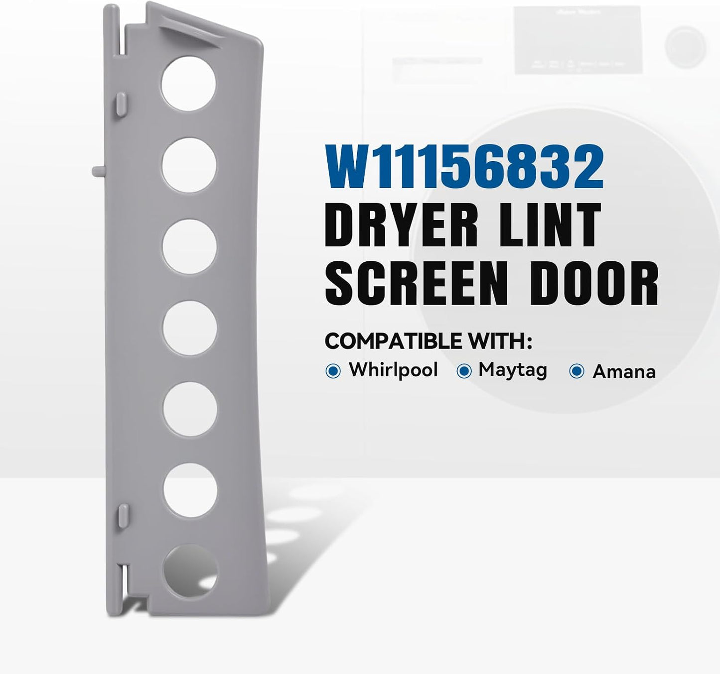 2 Puertas Mosquiteras para Secadora Comp Whirlpool Maytag