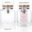 Tarros vidrio transparente con tapas herméticas para cocina