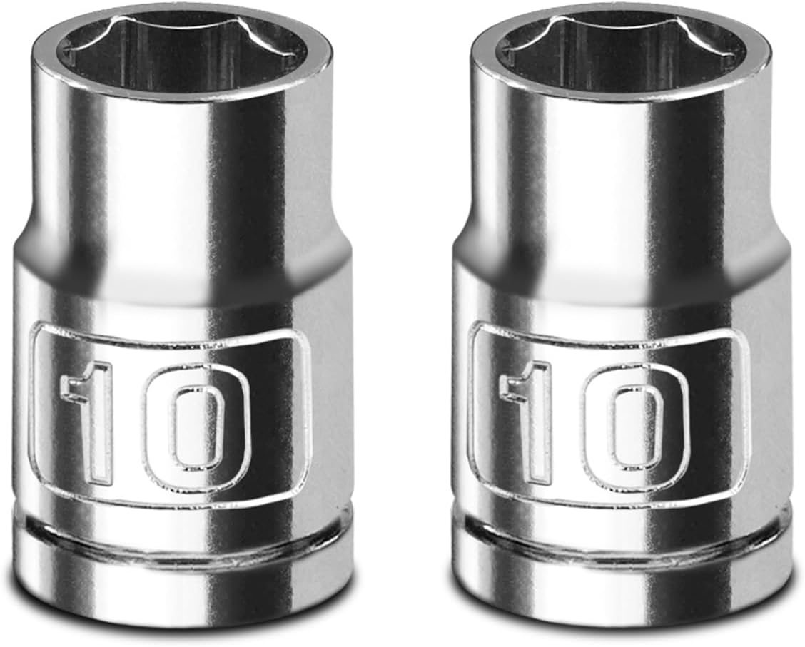 2 Pzas tornillos acero Cr-V 10mm 3/8