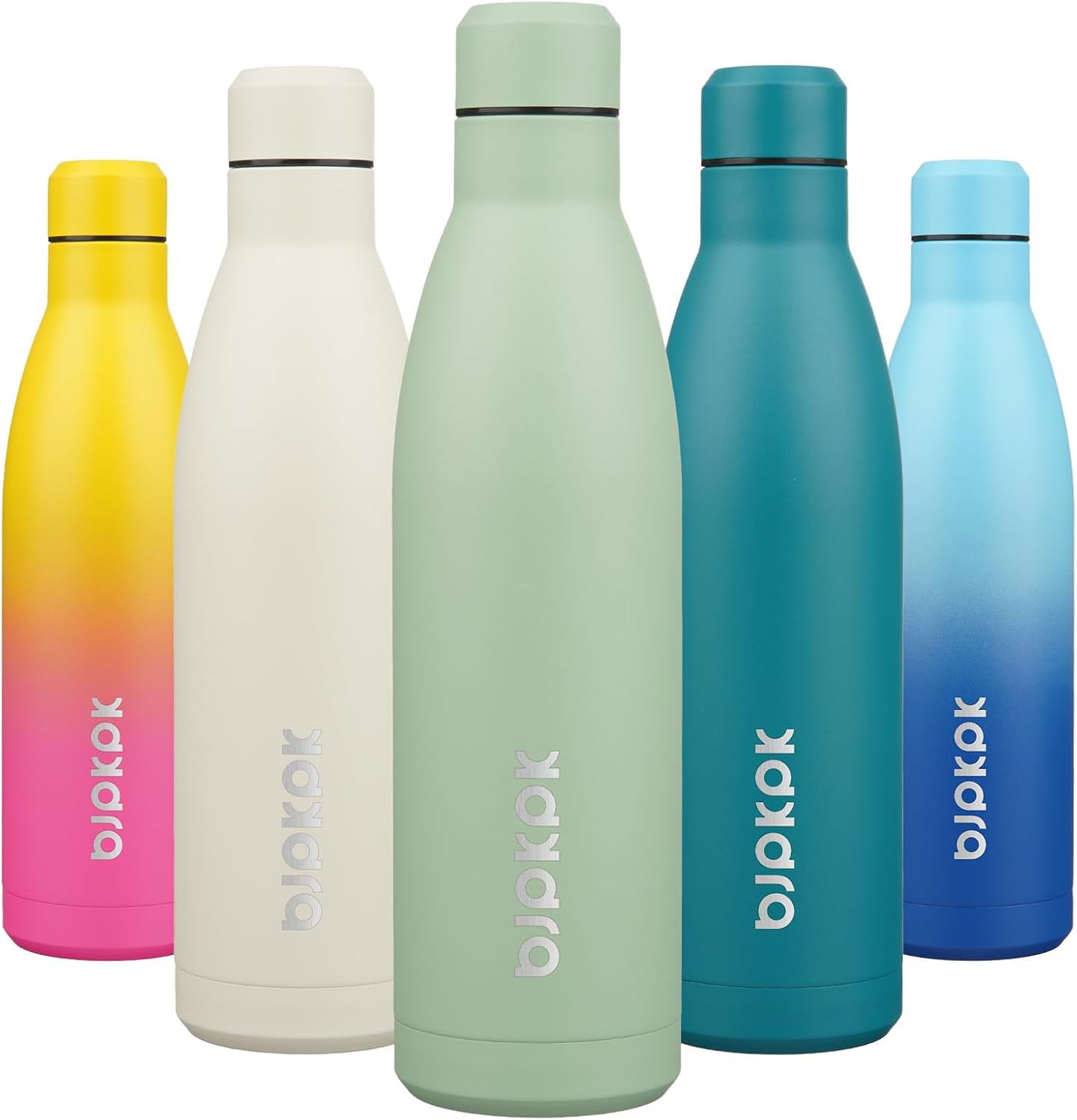 Botella agua acero inox doble pared 770ml verde