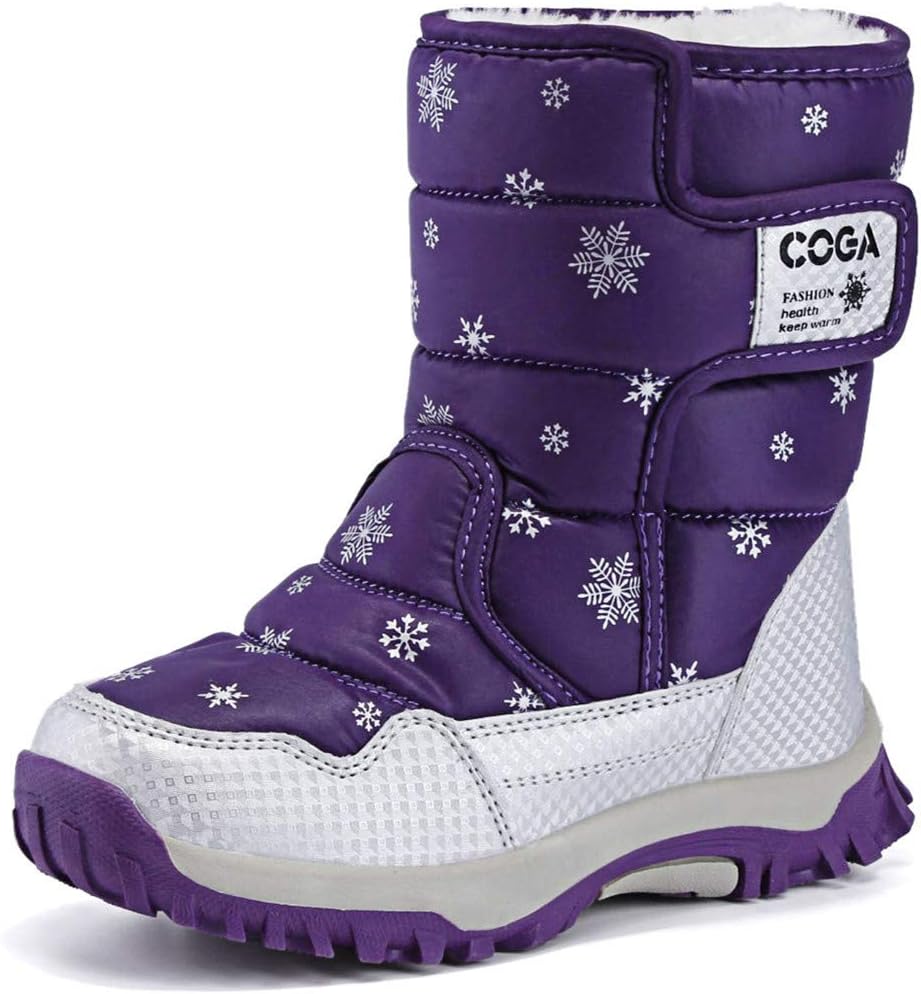 Botas nieve niño impermeables antiderrap invierno
