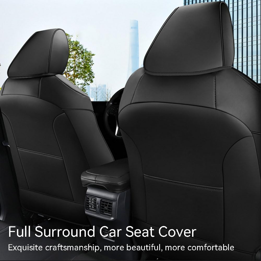 Set fundas asiento Toyota RAV4 XLE cuero negro