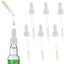 Pipetas cuentagotas vidrio para Soda Stream Bubly 1ml 6uds