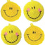 4 Pzas Fregadores Platos Cara Sonriente Acrílico Alta Calidad
