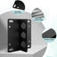 Placa elevación motor SPE-903 soporte extractor negro