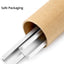 Pista en T aluminio 48pulg set 4 con tornillos carpintería