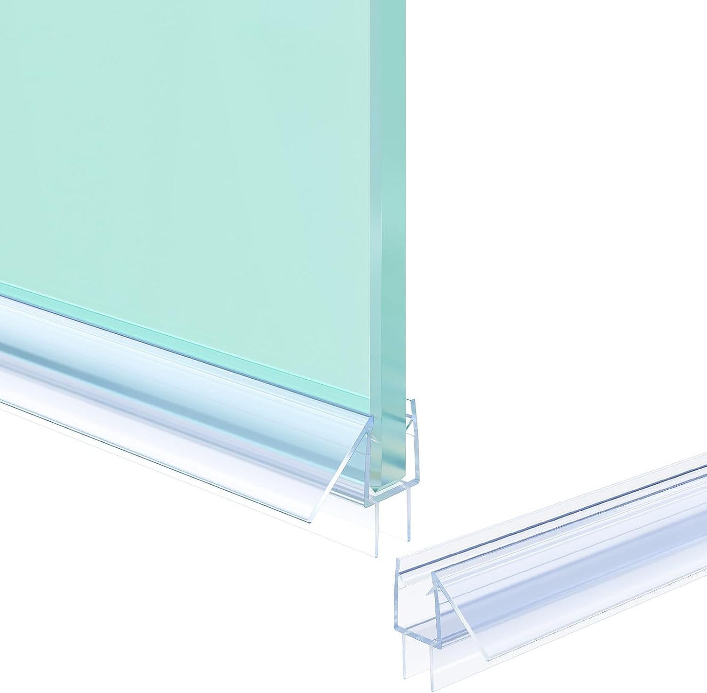 Tira sellado puerta ducha 36pulg PVC transparente 10mm