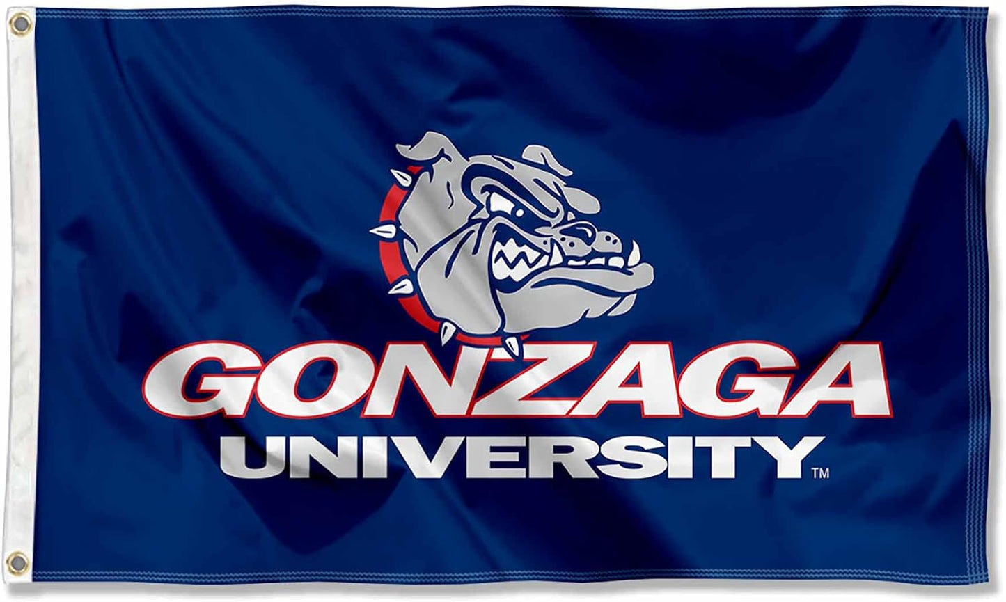 Bandera Gonzaga Bulldogs Wordmark