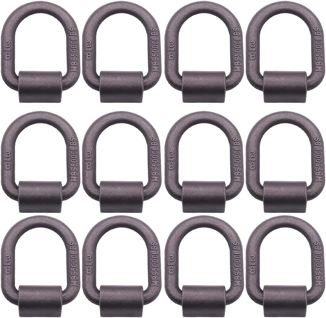 Set 12 anillos D 3/8" 5000lbs forjados camión