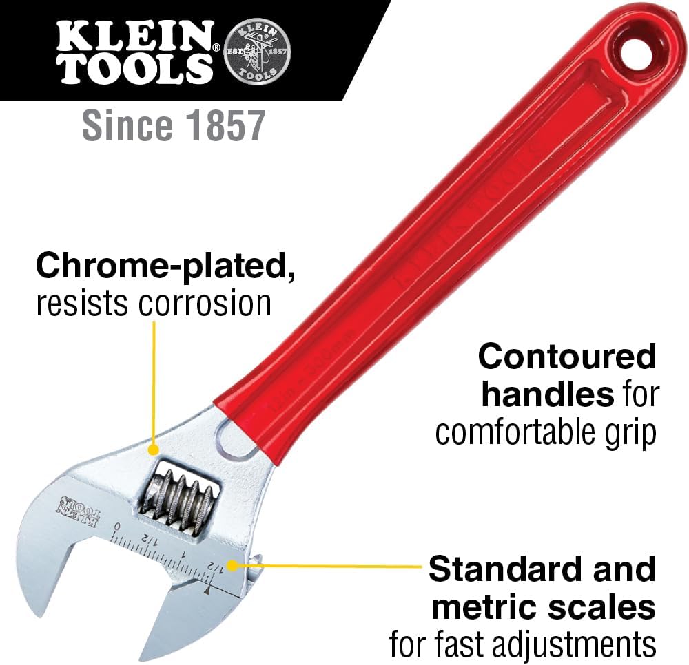 Llave inglesa ajustable Klein 10pulg