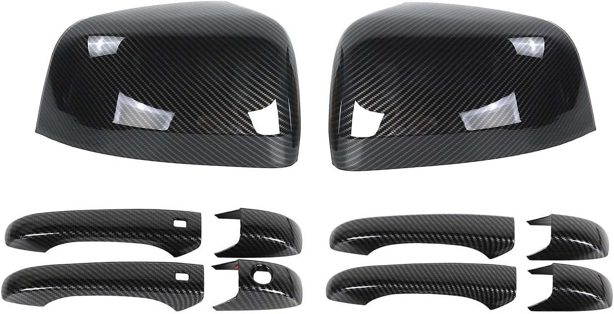 Set tapas espejos fibra carbono Jeep Grand Cherokee 10-20