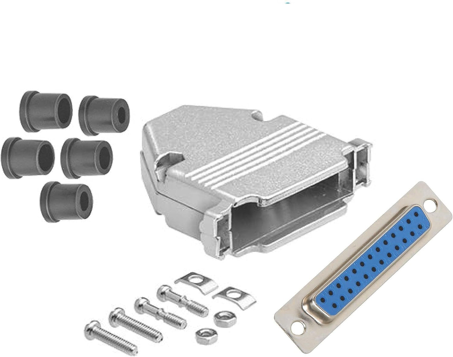 Kit D-Sub campana soldadura metal DB25 hembra