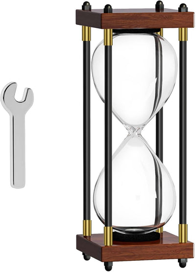 Reloj arena rellenable madera 10pulg ceremonia boda