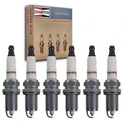 6 Bujías Champion Copper Plus comp Dodge Ram 1500 3.7L 02-10