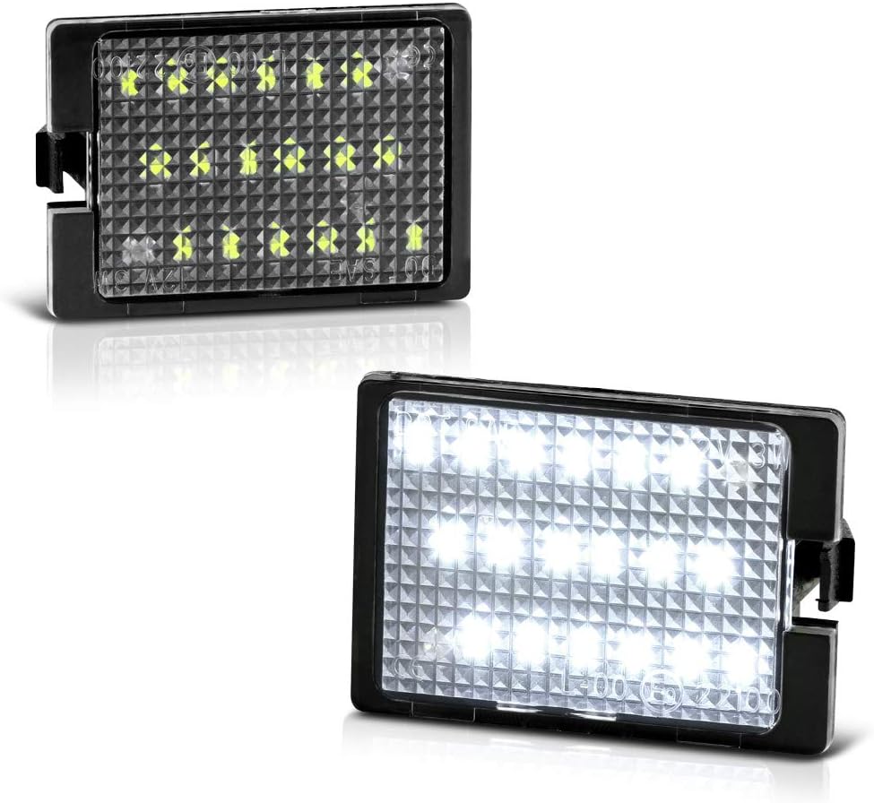 Luz LED placa matrícula comp Dodge Durango 2014-22 6000K